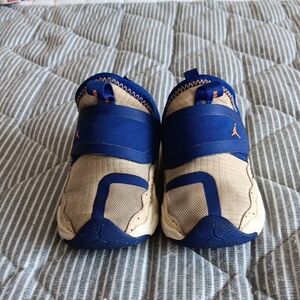 Kids Blue and Cream Shoes